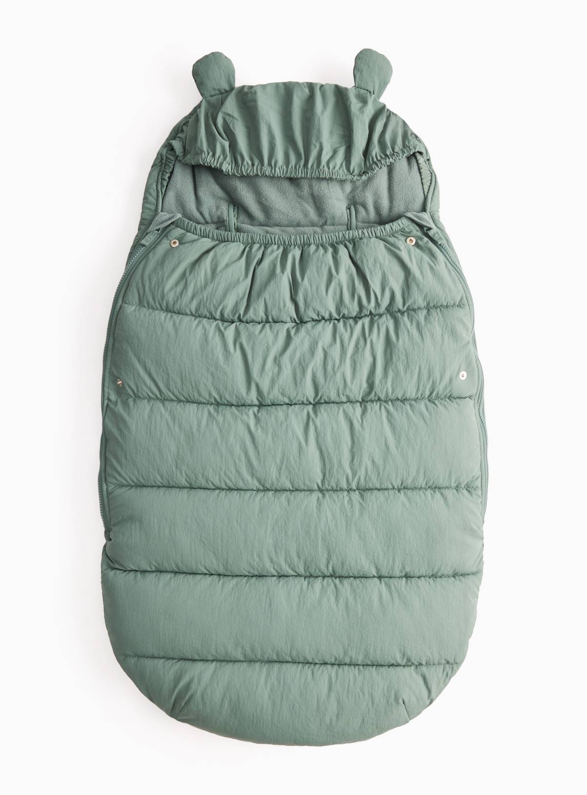 Forest Green Quilted Footmuff One Size - Image 2